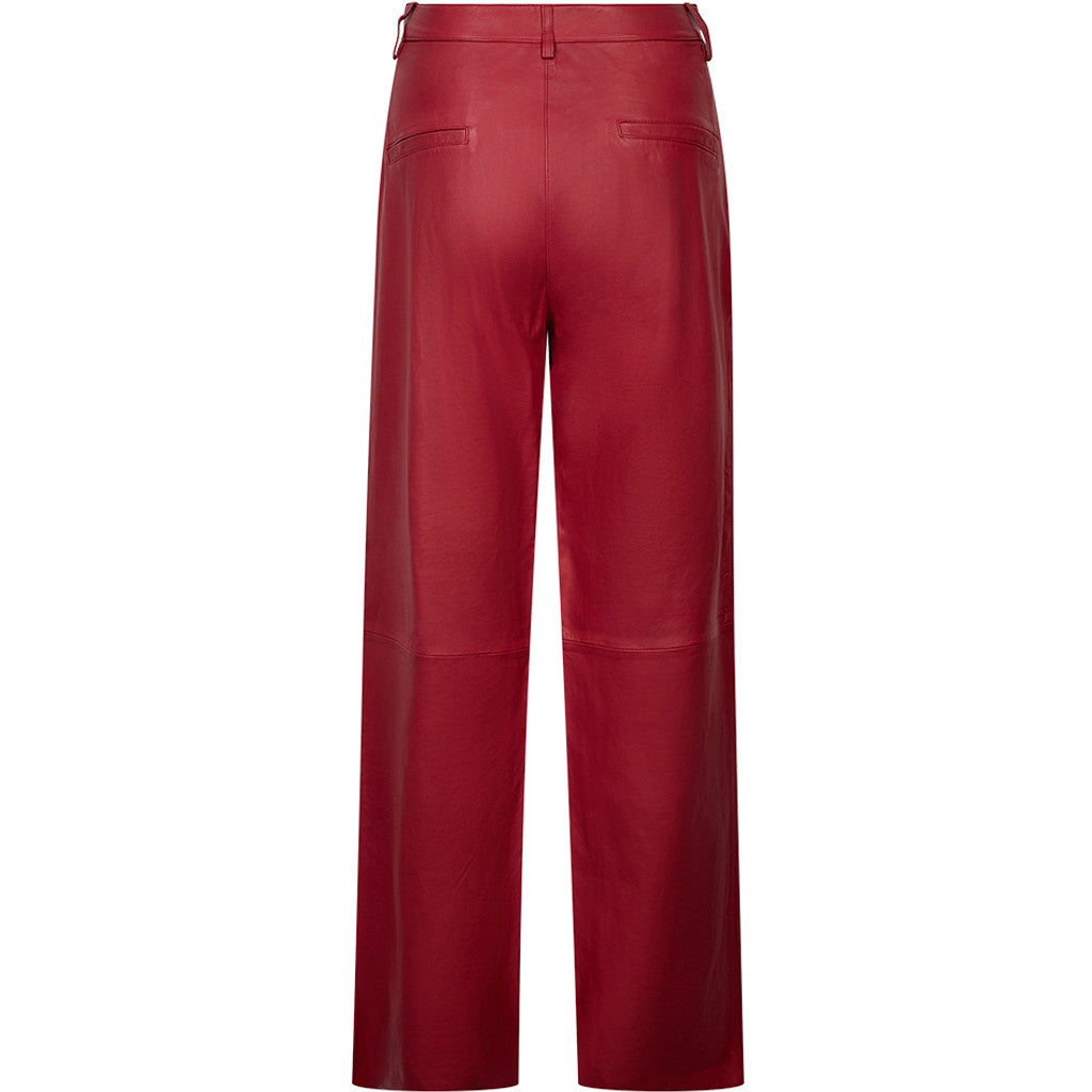 Depeche leather wear Adele leather pants Pants 043 Red
