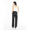 Depeche leather wear Alicia RW straight leg leather pants Pants 099 Black