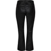 Depeche leather wear Anka 7/8 flare leather pants Pants 099 Black (Nero)