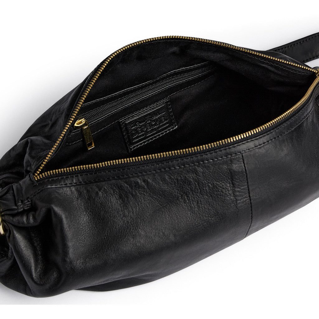 DEPECHE Athens soft sheep leather crossover Cross over 099 Black