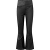 Depeche leather wear Ava RW flare 7/8 length pants with stretch in soft leather quality Pants 099 Black (Nero)