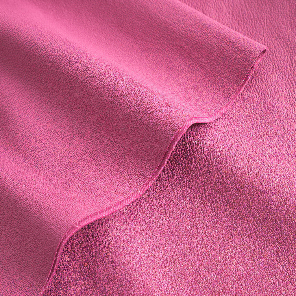 Depeche leather wear Ava RW flare 7/8 length pants with stretch in soft leather quality Pants 195 Bubble gum