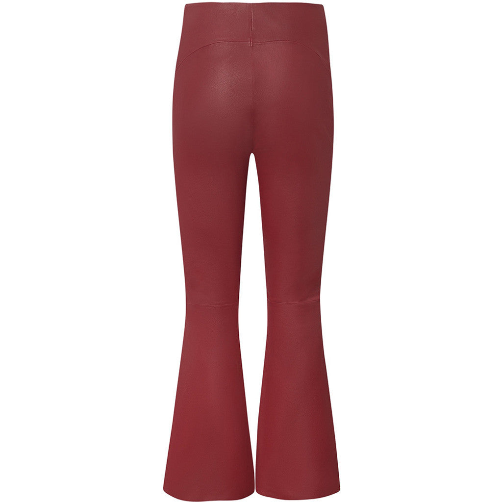 Depeche leather wear Ava leather pants - full length (RW) Pants 243 Racing Red