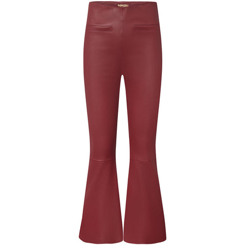 Depeche leather wear Ava leather pants - full length (RW) Pants 243 Racing Red