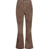 Depeche leather wear Ava suede 7/8 pants Pants 038 Dusty taupe