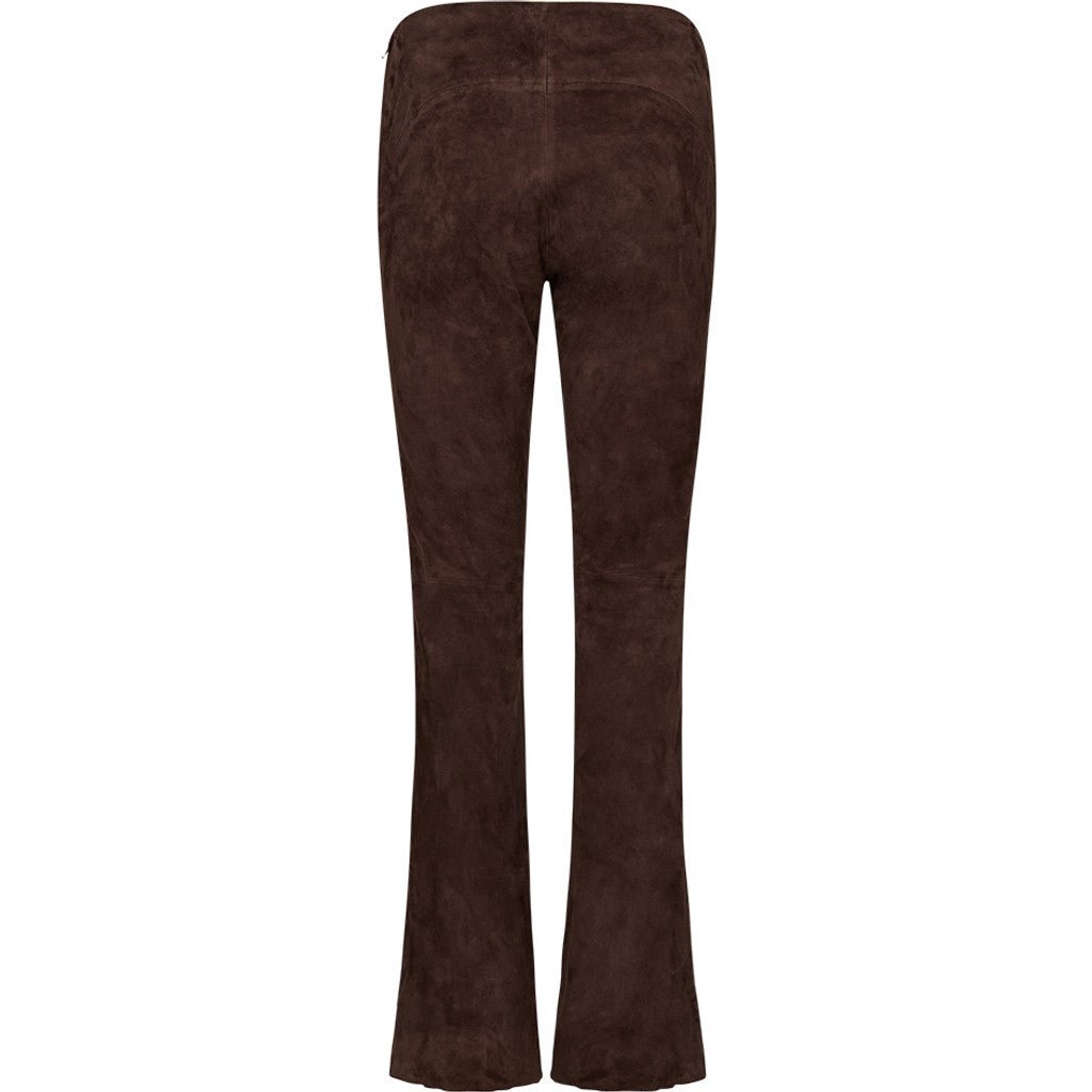 Depeche leather wear Ava suede pants Pants 015 Brown