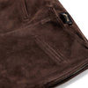 Depeche leather wear Ava suede pants Pants 015 Brown