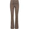 Depeche leather wear Ava suede pants Pants 038 Dusty taupe