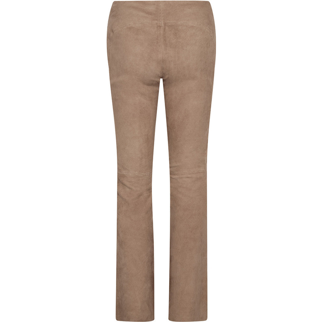 Depeche leather wear Ava suede pants Pants 329 Light Sand