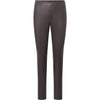 Depeche leather wear Aya HW stretch leather leggings Pants 008 Chocolate