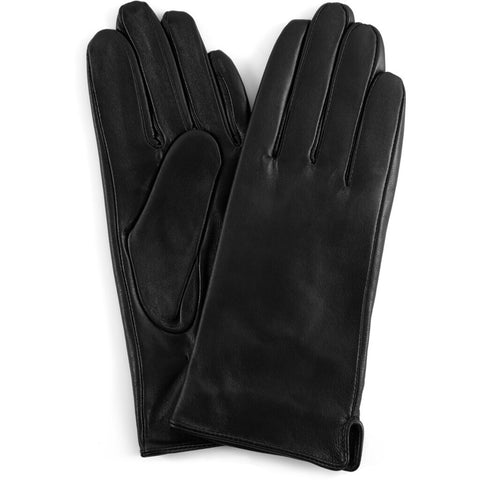 DEPECHE Basic gloves in soft leather Gloves 099 Black (Nero)