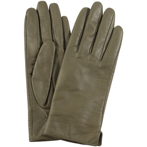 DEPECHE Basic gloves in soft leather Gloves 194 Moss Green