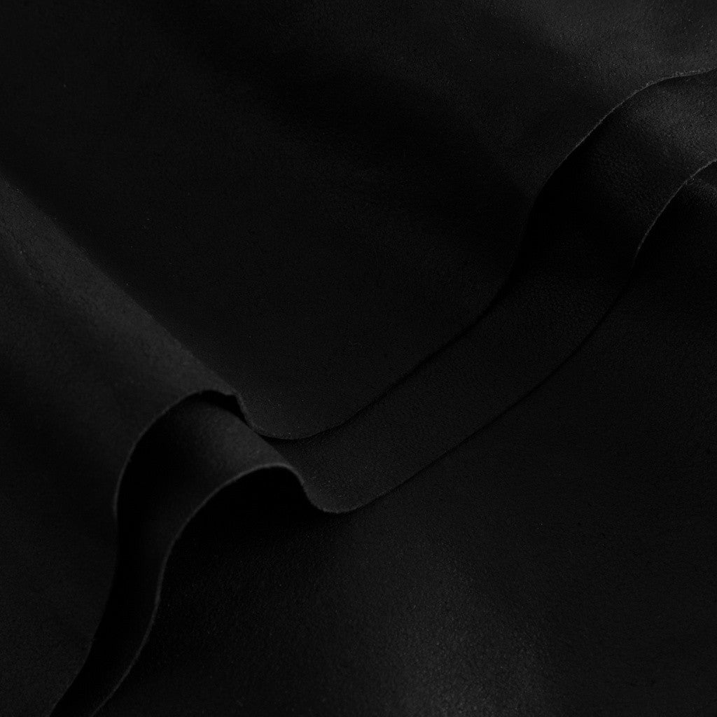 Depeche leather wear Beautiful Elinor leather skirt with elastic waist on back Skirt 099 Black