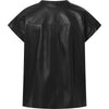 Depeche leather wear Beautiful Mary leather top Tops 099 Black (Nero)