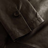 Depeche leather wear Beautiful Maya blazer in soft leather quality Blazer 214 Dark Chocolate