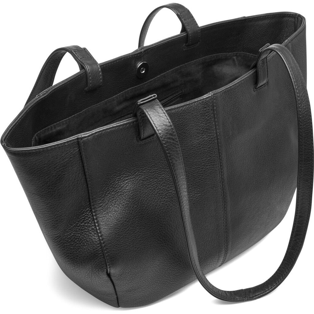 DEPECHE Beautiful and timeless shopper Shopper 099 Black (Nero)