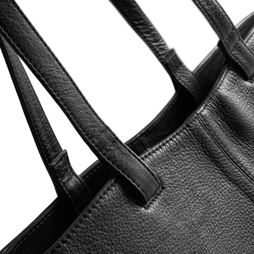 DEPECHE Beautiful and timeless shopper Shopper 099 Black (Nero)