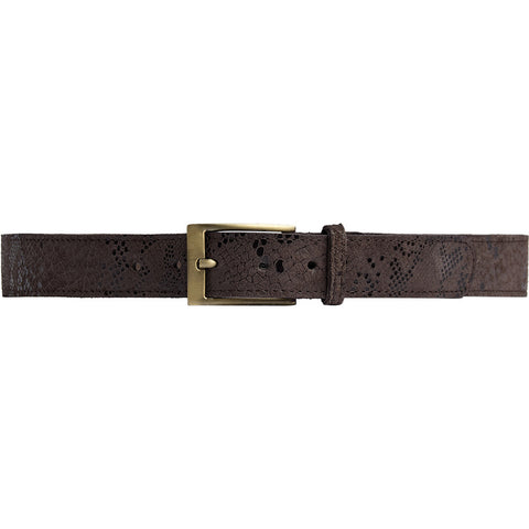 DEPECHE Beautiful belt Belt 340 Mocca Snake