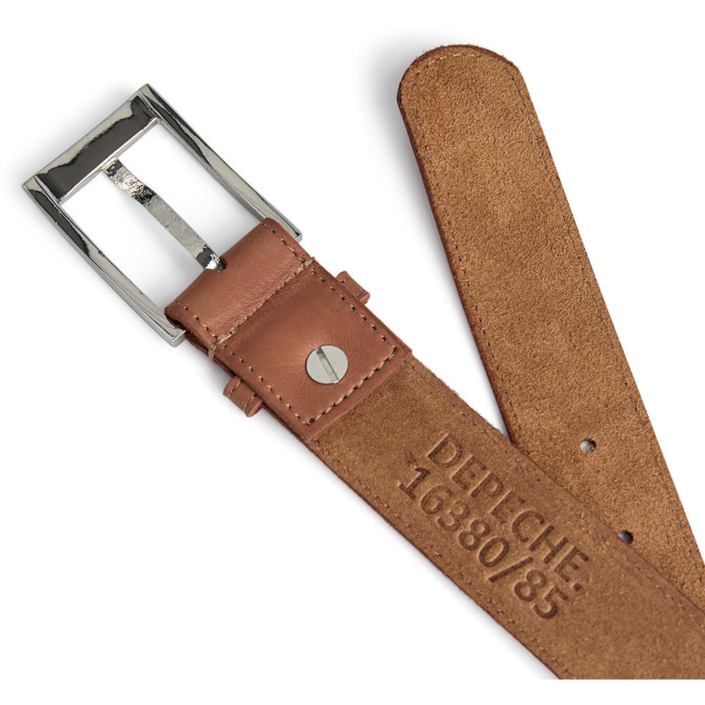 DEPECHE Beautiful belt Belts 014 Cognac