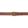 DEPECHE Beautiful belt with studs Belts 040 Dark cognac