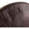 DEPECHE Beautiful cosmetic bag in soft leather quality Accessories 258 Winter Brown / Brass