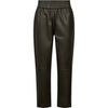 Depeche leather wear Belle MW Leather Pants Pants 335 Dark Khaki