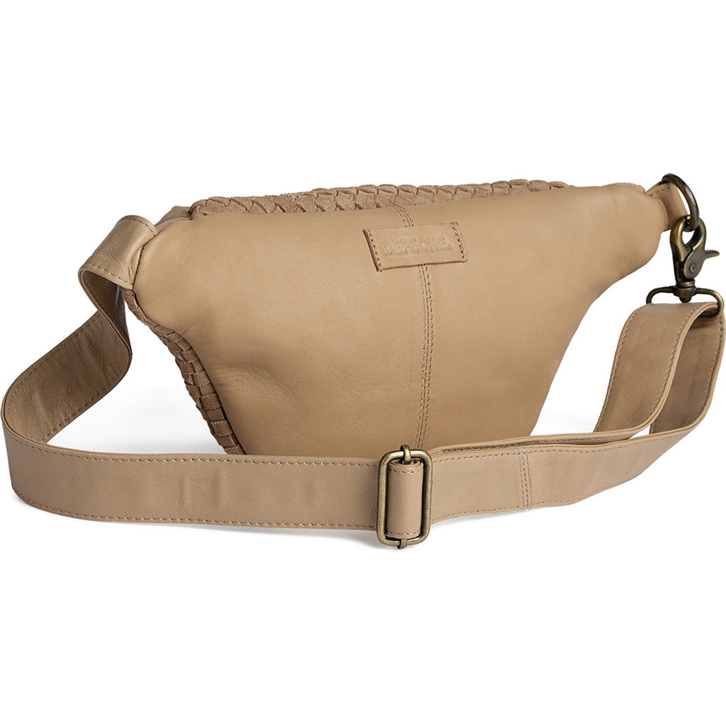 DEPECHE Berlin braided bumbag Bermuda 011 Sand