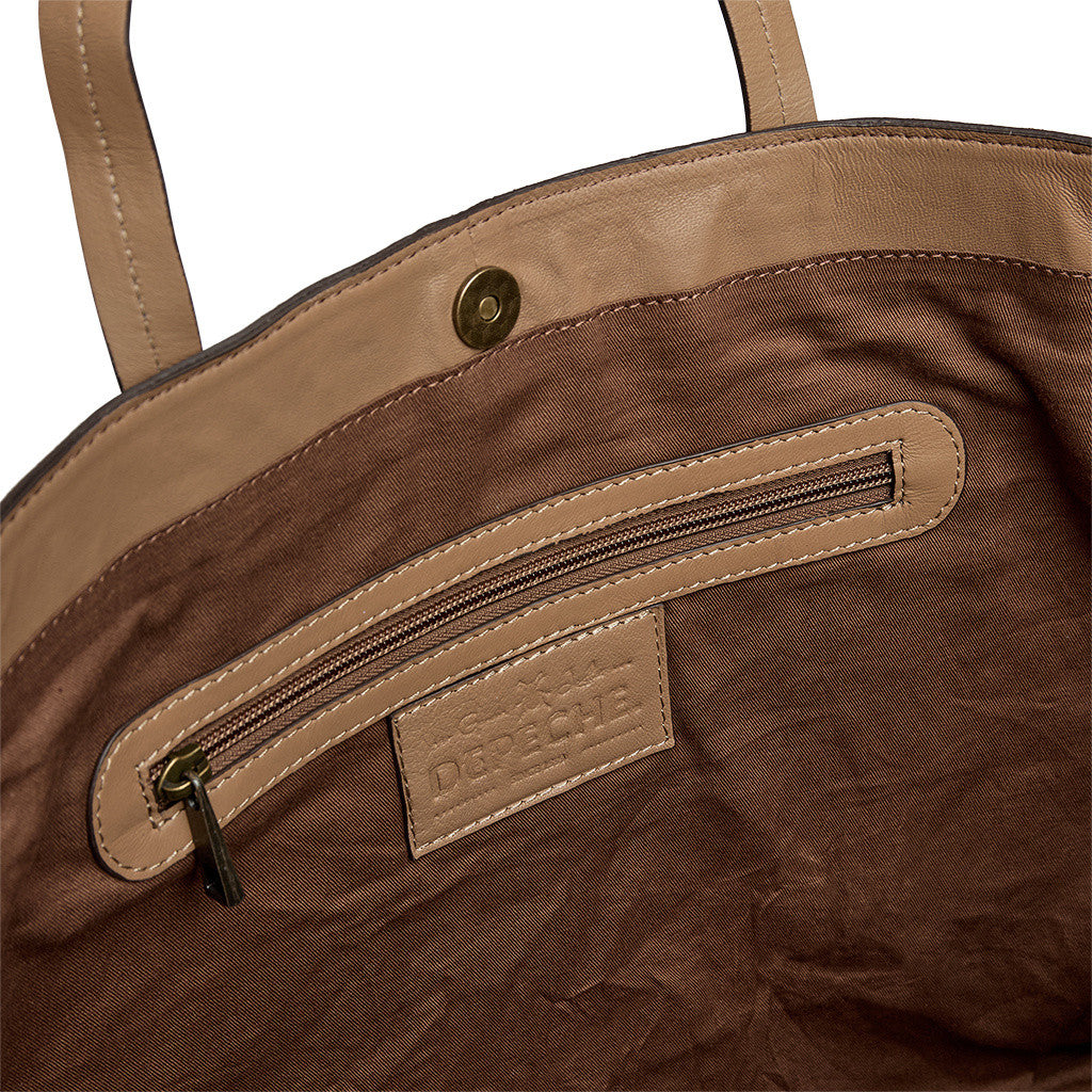 DEPECHE Bilbao Shopper Shopper 342 Dark Mud