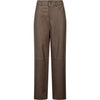 Depeche leather wear Boa HW Straight Leather Pants Pants 020 Taupe