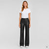 Depeche leather wear Boa HW Straight Leather Pants Pants 099 Black