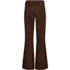 Depeche leather wear Boa HW suede boot cut pants Pants 067 Dusty brown