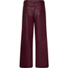 Depeche leather wear Boa leather pants - Wide leg (HW) Pants 279 Burgundy