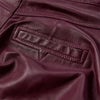 Depeche leather wear Boa leather pants - Wide leg (HW) Pants 279 Burgundy