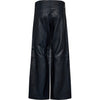 Depeche leather wear Boa leather pants - Wide leg (HW) Pants 285 Midnight Blue