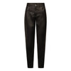 Depeche leather wear Boa skinny leg leather pants Pants 008 Chocolate