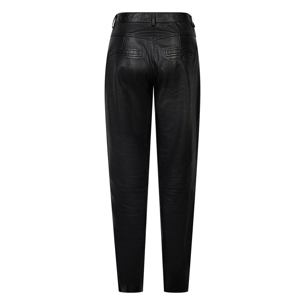Depeche leather wear Boa skinny leg leather pants Pants 099 Black