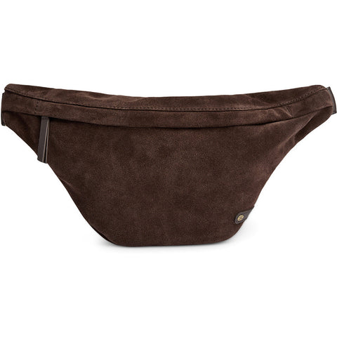 DEPECHE Beautiful suede bumbag Bumbag 008 Chocolate