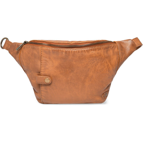 DEPECHE Bumbag in soft leather quality Bumbag 014 Cognac