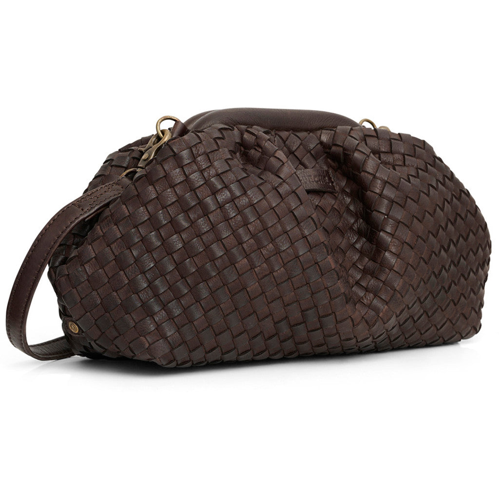 DEPECHE Cali clutch Small bag / Clutch 161 Dark brown