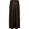 Depeche leather wear Clara maxi leather skirt Skirt 015 Brown