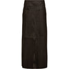 Depeche leather wear Clara maxi leather skirt Skirt 015 Brown