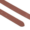 DEPECHE Classic belt Belts 040 Dark cognac