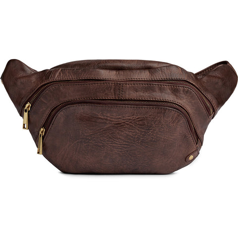 DEPECHE Classic bumbag Bumbag 133 Brandy