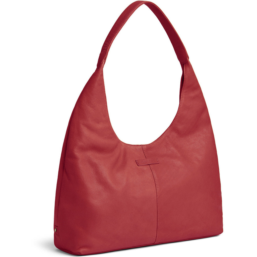DEPECHE Classic calf leather shoulder bag Shoulderbag / Handbag 043 Red