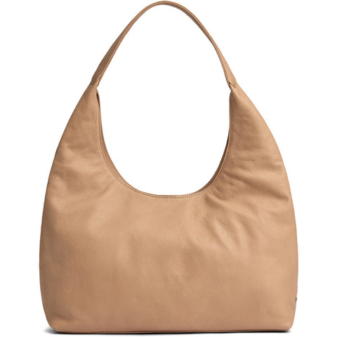 DEPECHE Classic calf leather shoulder bag Shoulderbag / Handbag 156 Camel