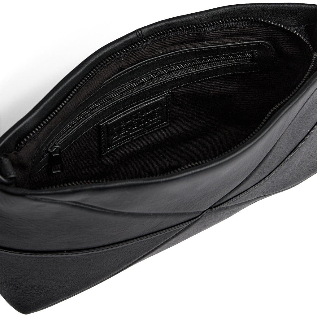 DEPECHE Classic clutch with a twist Clutch 099 Black (Nero)