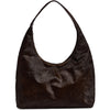 DEPECHE Classic hair-on shopper Shopper 161 Dark brown