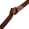 DEPECHE Classic leather jeans belt Belt 161 Dark brown