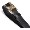 DEPECHE Classic leather jeans belt Belt 190 Black/Gold