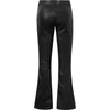 Depeche leather wear Cleo MW Flare Leather Pants Pants 099 Black